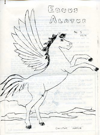 Equus Alatus No 1 Cover, 1978 